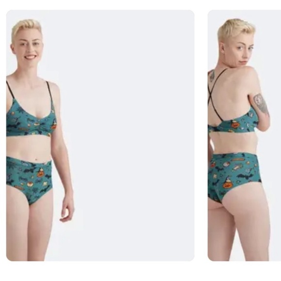 NWT MeUndies UltraModel FeelFree Ruched Bralette Set, bundle of 4, in package, s - Picture 6 of 11